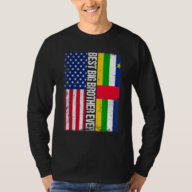 Best Big Brother någonsin American Central African T Shirt (Framsida)