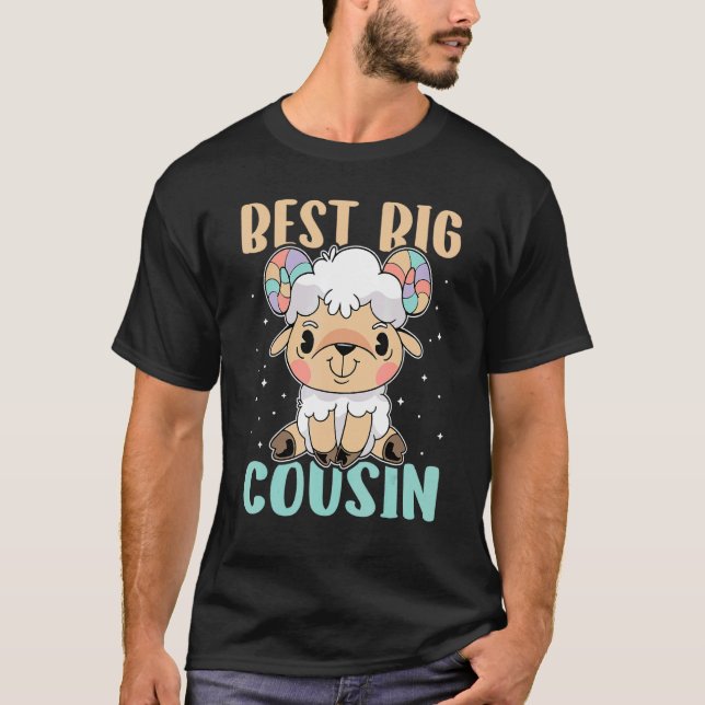 Best Big Cousin T Shirt (Framsida)