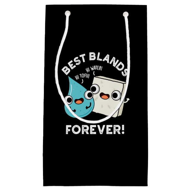 Best Blands Forever Funny BFF Pun Mörk BG (Framsidan)