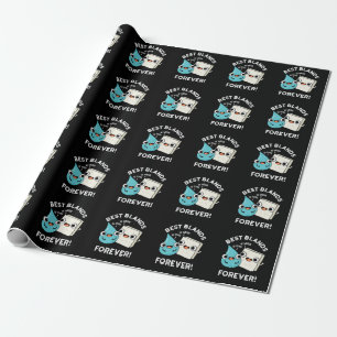 Best Blands Forever Funny BFF Pun Mörk BG Presentpapper
