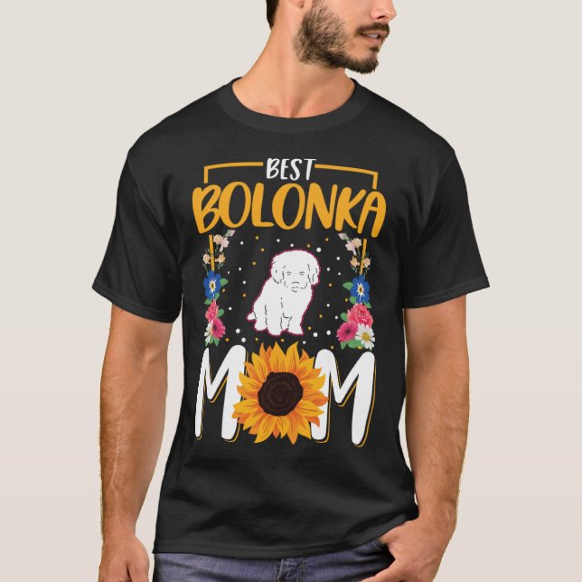 Best Bolonka Mom Ever T Shirt (Framsida)