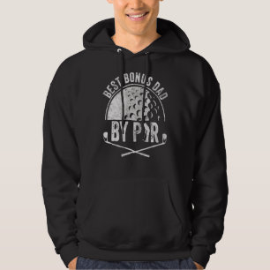 Best Bonus Pappa efter Par Golf Sports Golfer Hoodie
