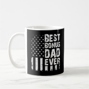 Best Bonus Pappa någonsin American Flagga Kaffemugg