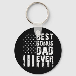Best Bonus Pappa någonsin American Flagga Nyckelring