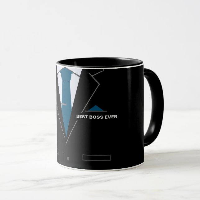 Best Boss Ever Coffee Mug Your Business Gift Mugg (Framsida höger)