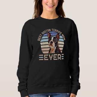 Best Boston Terrier Mamma Now Hund Mors dag T Shirt