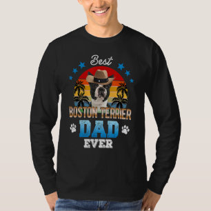 Best Boston Terrier Pappa All Best Pappa Hund Mana T Shirt
