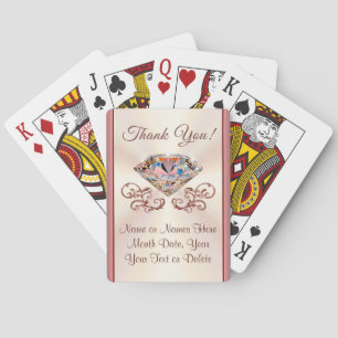 Best Bröllop Souvenirs for Guests, Personlig Casinokort