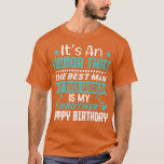 Best Brother Birthday Gift T Shirt<br><div class="desc">Bästa broderns födelsedag.</div>