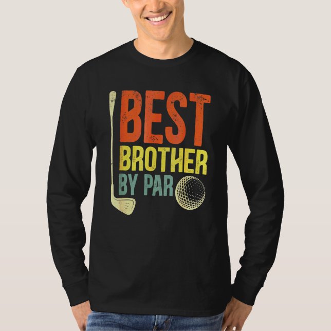 Best Brother by Par Fars dag Golf Grandpa T Shirt (Framsida)
