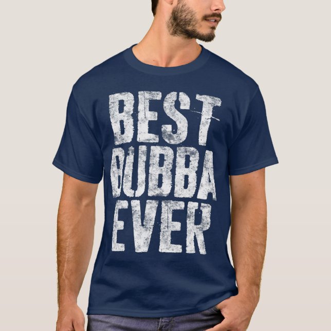 Best Bubba Aldria Fars dag Gift T Shirt (Framsida)