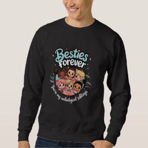 Best Buddies Unbiological Syskon Close Assion Lång Ärmad Tröja