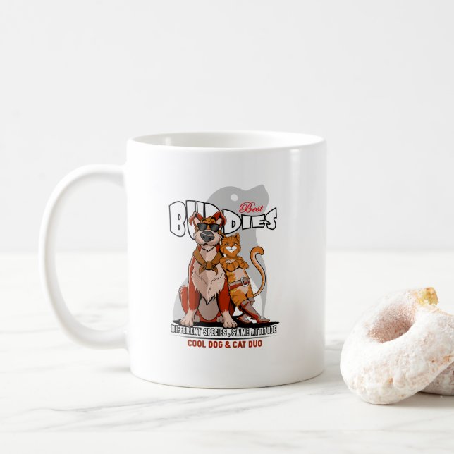 Best Buddy | 11# Classic Mug Kaffemugg (Med munk)