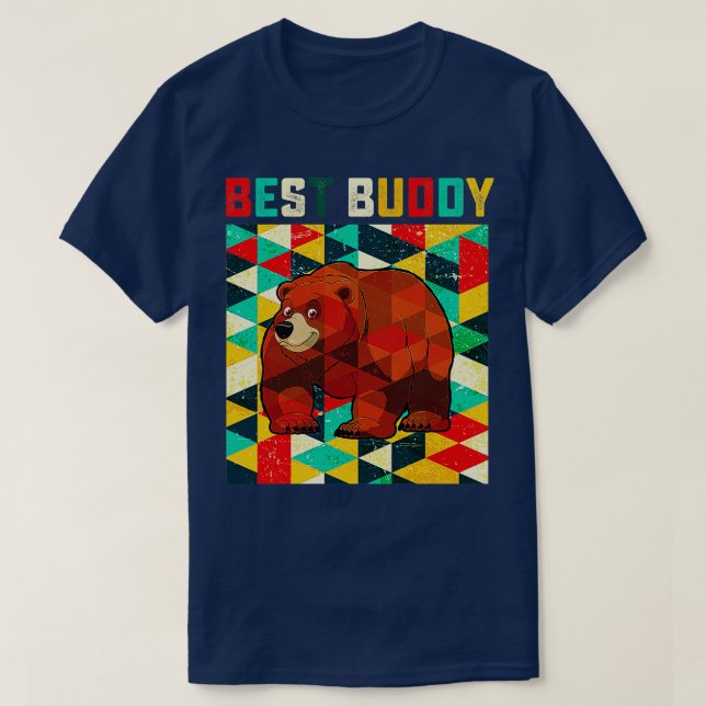 Best Buddy Bear T Shirt (Design framsida)