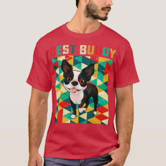 Best Buddy Boston Terriers T Shirt