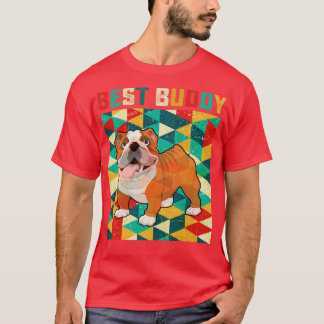 Best Buddy Bulldog T Shirt