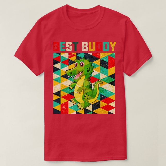Best Buddy Crokodile T Shirt (Design framsida)