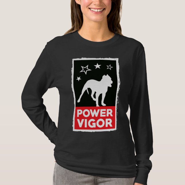Best Buddy Hund Pitbull Tagadog T Shirt (Framsida)