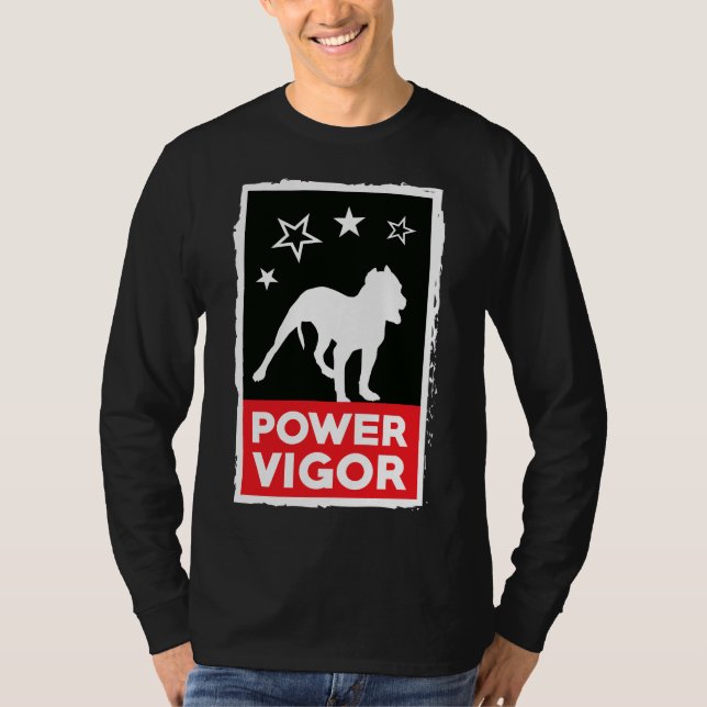 Best Buddy Hund Pitbull Tagadog T Shirt (Framsida)