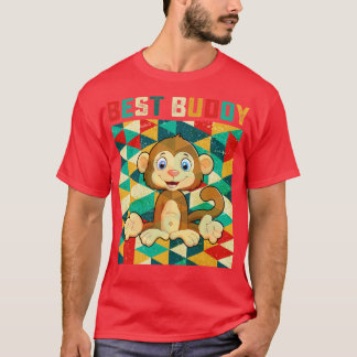 Best Buddy Monkey T Shirt