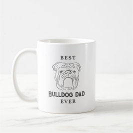 Best Bulldog Pappa någonsin Kaffemugg