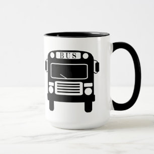 Best Buss Driver Silhouette Mugg