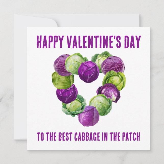 BEST CABBAGE IN THE PATCH Valentine Couples (Framsida)