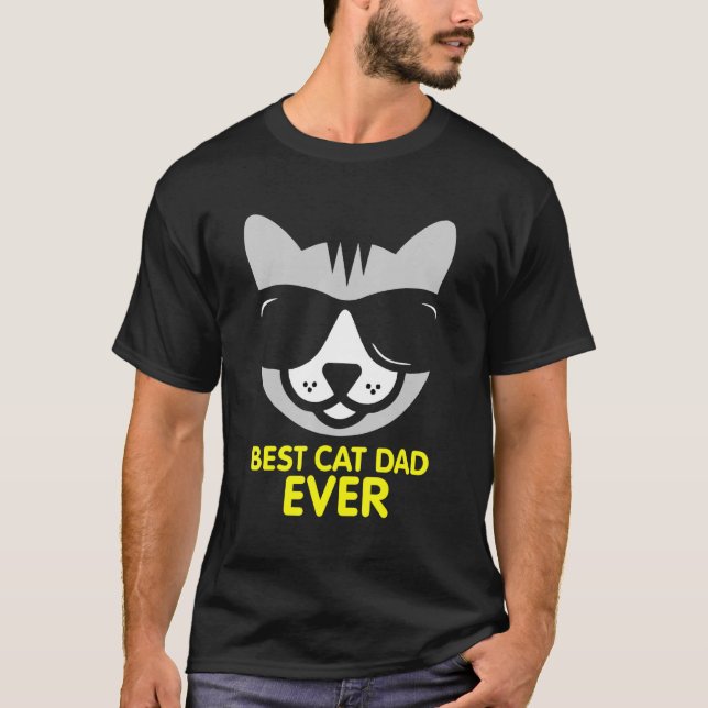 Best Cad Pappa någonsin Tee (Framsida)
