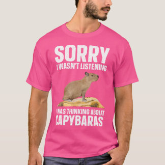 Best Capybara Pet Rodent Capybara T Shirt