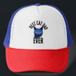 Best Cat Dad Ever Caps Keps<br><div class="desc">This Cap is the perfect gift for the guy who knows he's not the head of the household, just the one who pays rent. It is the perfect gift for cat dads, for Father's Day.</div>