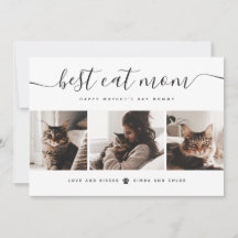 Best Cat Mamma: Anpassningsbar Mors dag Cat Photo