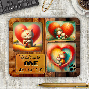 Best Cat Mamma Art eller Photo Musmatta
