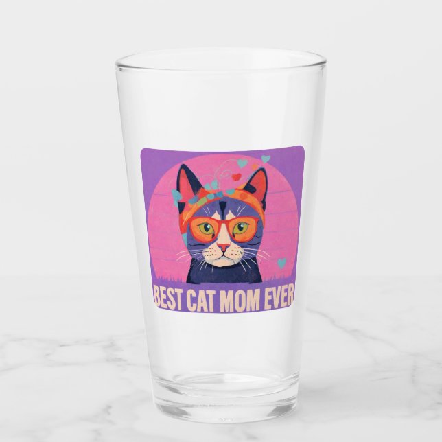 Best Cat Mamma Glaskopp (Framsida)