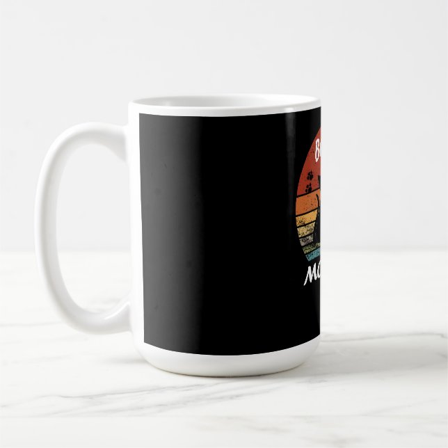 Best Cat Mamma någonsin Mor Day Gift Funny Kaffemugg (Vänster)