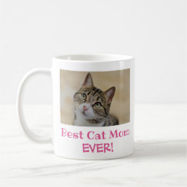 Best Cat Mamma någonsin Pet Photo Kaffemugg