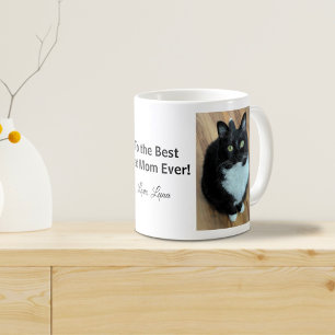 Best Cat Mamma någonsin Photo Mugg
