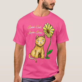 Best Cat Mamma någonsin Solrossolrossolrosoljetorm T Shirt