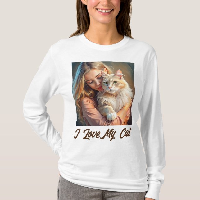 Best Cat Mamma - Personlig Woman Tshirt T Shirt (Framsida)