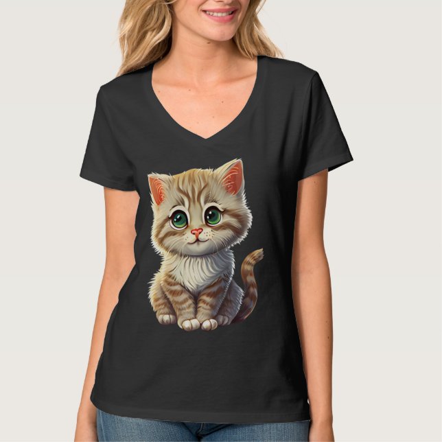 Best Cat Mom And Cat Dad T Shirt (Framsida)