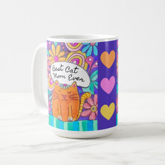 Best Cat Mom Ever Cat Lover Gift Mug Kaffemugg