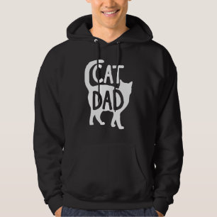 Best Cat Pappa Fars dag Manar Pappa Hoodie