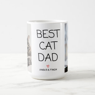 Best Cat Pappa-kaffe Mugg