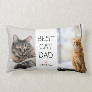 Best Cat Pappa Lumbar Pillow Lumbarkudde
