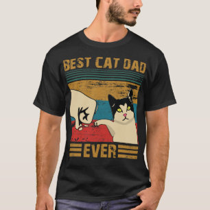 Best Cat Pappa någonsin - Bester Katzenvater alle T Shirt