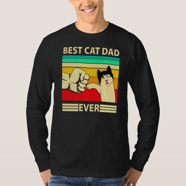 Best Cat Pappa någonsin Cat-pappa T Shirt (Framsida)
