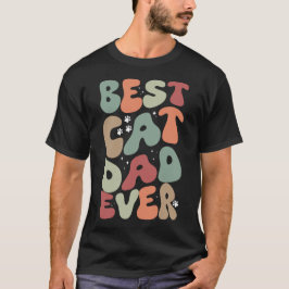 Best Cat Pappa någonsin Cute Pet Funny T Shirt
