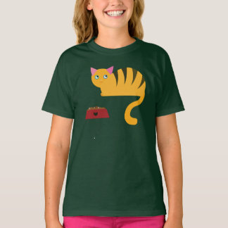 Best Cat Pappa någonsin Tass avtryck Anpassningsba T Shirt