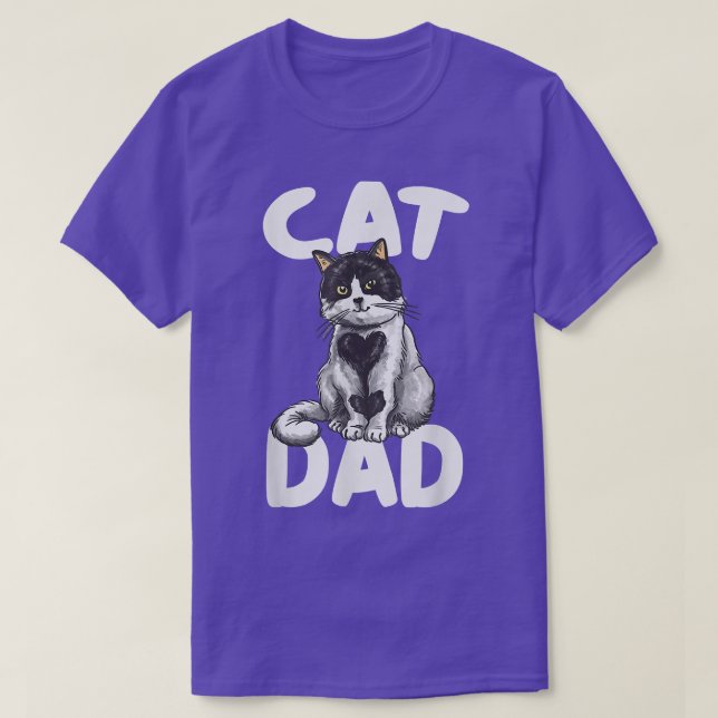 Best CAT PAPPA Shirt Fars dag Kattunge pappa Pappa T Shirt (Design framsida)