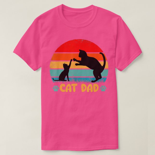 Best CAT PAPPA Shirt Fars dag Kattunge pappa Pappa T Shirt (Design framsida)