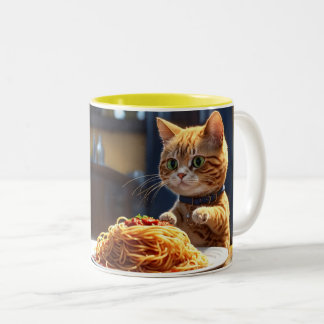Best Cat Pappa Två-Tonad Mugg